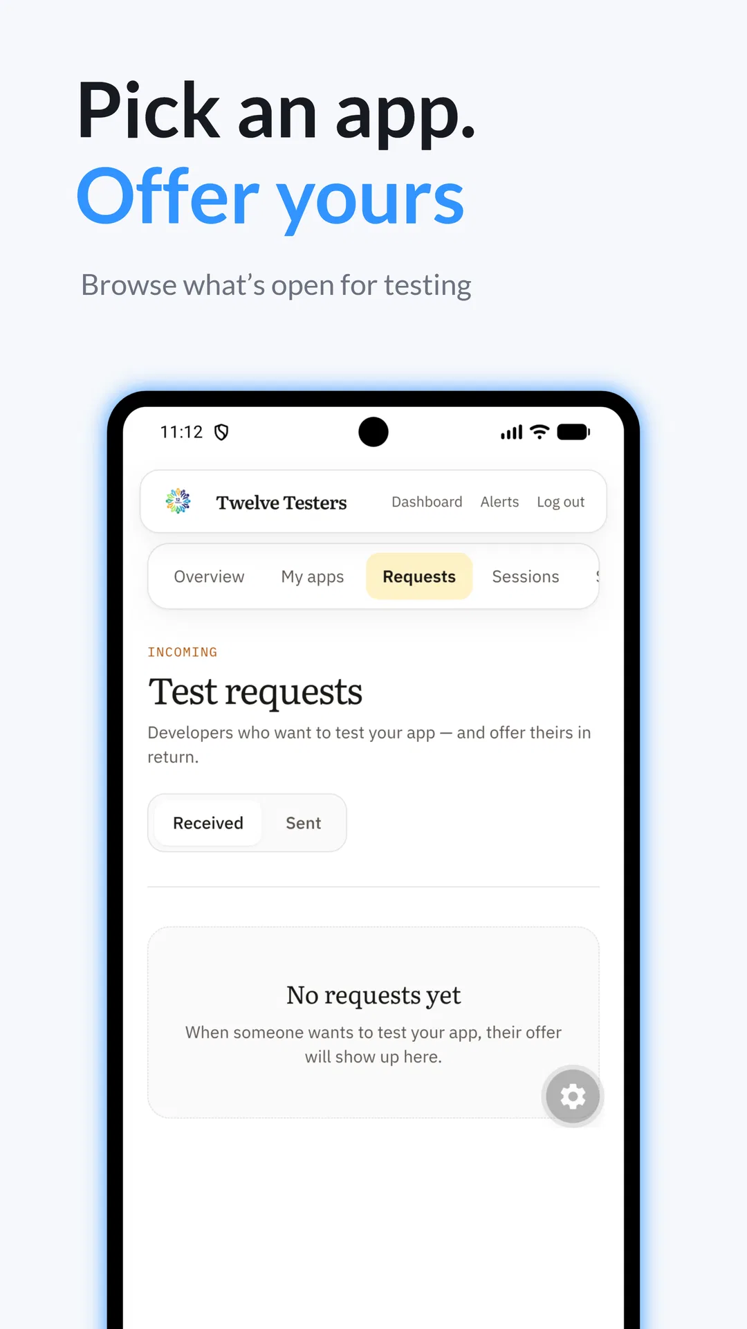 Twelve Testers screenshot