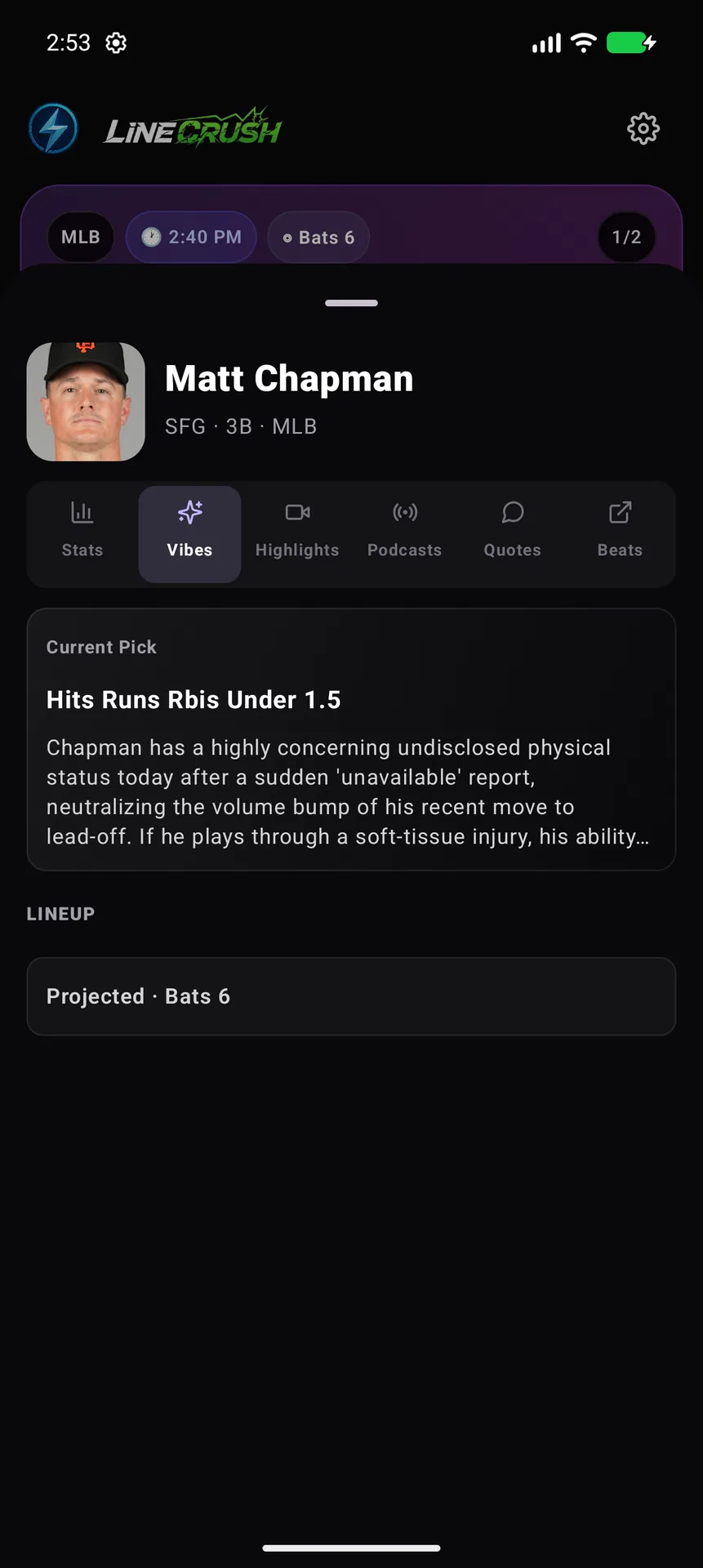 LineCrush screenshot